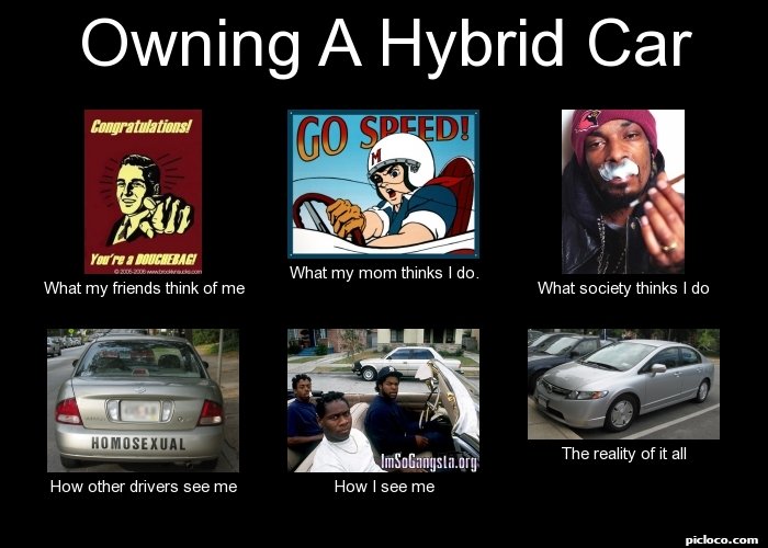 Owning A Hybrid Car What :Perception vs Fact - PicLoco