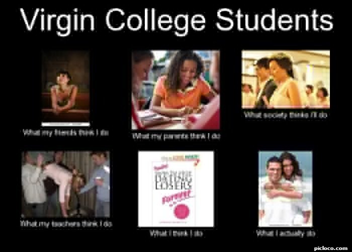 Virgin College Students W :Perception Vs Fact - PicLoco