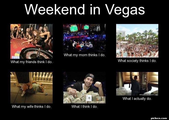 Weekend in Vegas What my :Perception vs Fact - PicLoco