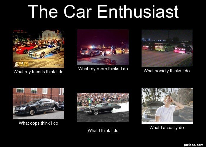 The Car Enthusiast What m :Perception vs Fact - PicLoco